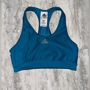 Adidas turquoise sports bra